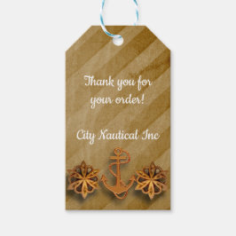 Nautisch Bedrijf of Persoonlijke Sjabloon: Favorie Cadeaulabel
