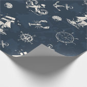 Nautisch Cadeaupapier (Hoek)