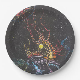 Nautisch draailicht papieren bordje