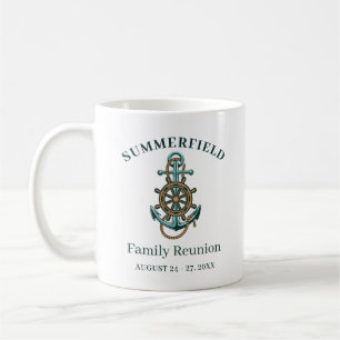Nautisch Familie Samenkomst Varen Koffiemok