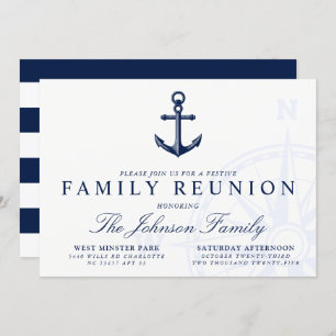 Nautisch gezinshereniging van Anchor Kaart