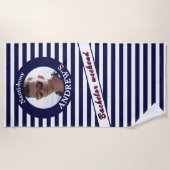 Nautisch grappig foto batchlenor weekend strandlaken (Voorkant)