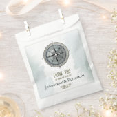  nautisch kompas bruiloft bedankzakje (Geknipt)