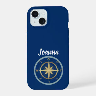 Nautisch Kompas iPhone 15 Hoesje