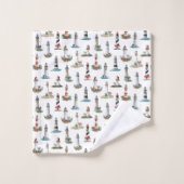 Nautisch Lichthuis Kustkerst Bad Handdoek (Wasdoekje)