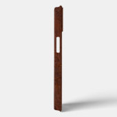 Nautisch mahogany Anchor Steel Case-Mate iPhone Case (Achterkant / Rechts)