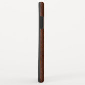 Nautisch mahogany Anchor Steel Case-Mate iPhone Case (Achterkant/rechts)