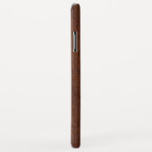 Nautisch mahogany Anchor Steel Case-Mate iPhone Case (Achterkant/rechts)