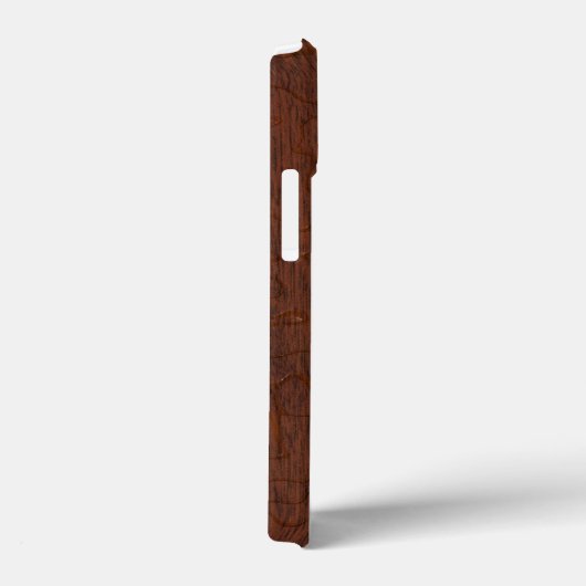 Nautisch mahogany Pirate Skull Steel Case-Mate iPhone Case (Achterkant / Rechts)