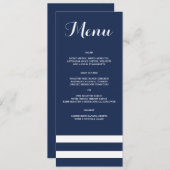 Nautisch | Menu (Voorkant / Achterkant)