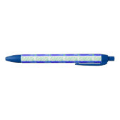 nautisch modern Abstract Blauwe Inkt Pen (Bodem)