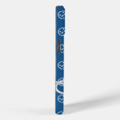 Nautisch Monogram Mobiele Telefoon Case (Achterkant / Rechts)