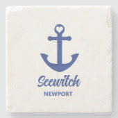 Nautisch Onderzetter van de ankerplaats (Voorkant)