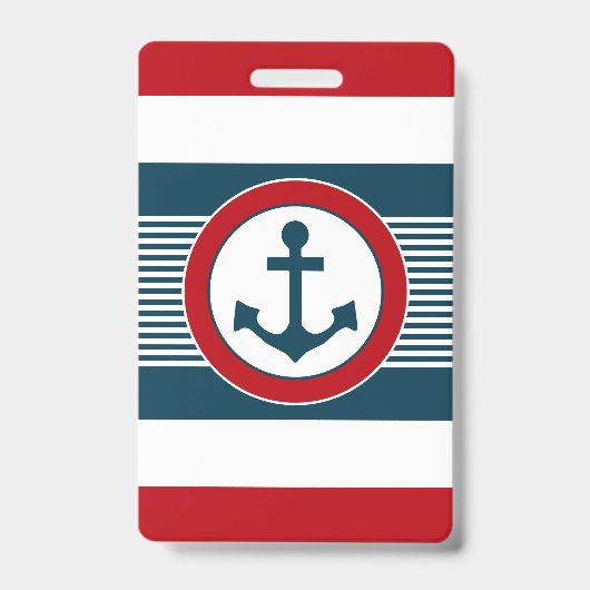 Nautisch ontwerp badge (Voorzijde)