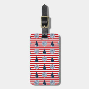 Nautisch ontwerp bagagelabel