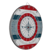 Nautisch ontwerp dartbord (Voorkant Links)