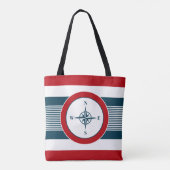 Nautisch ontwerp draagtas (Achterkant)