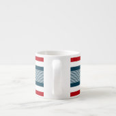 Nautisch ontwerp espresso kop (Achterkant)