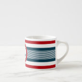Nautisch ontwerp espresso kop (Rechts)