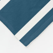 Nautisch ontwerp fleece deken (Hoek)