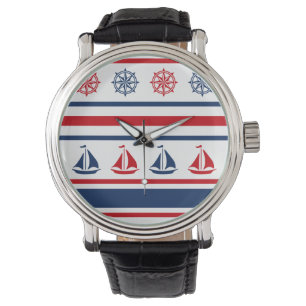 Nautisch ontwerp horloge