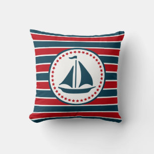 Nautisch ontwerp kussen
