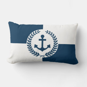 Nautisch ontwerp kussen