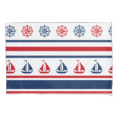 Nautisch ontwerp kussensloop (Voorkant)