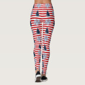 Nautisch ontwerp leggings (Achterkant)