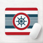Nautisch ontwerp muismat (Met muis)