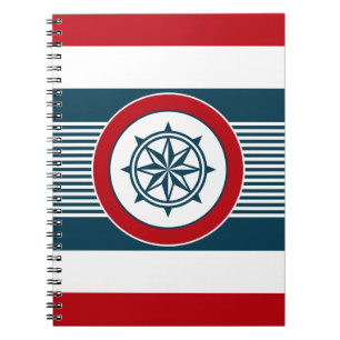 Nautisch ontwerp notitieboek
