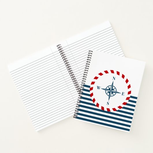 Nautisch ontwerp notitieboek (Binnen)