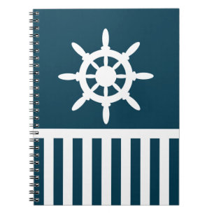 Nautisch ontwerp notitieboek