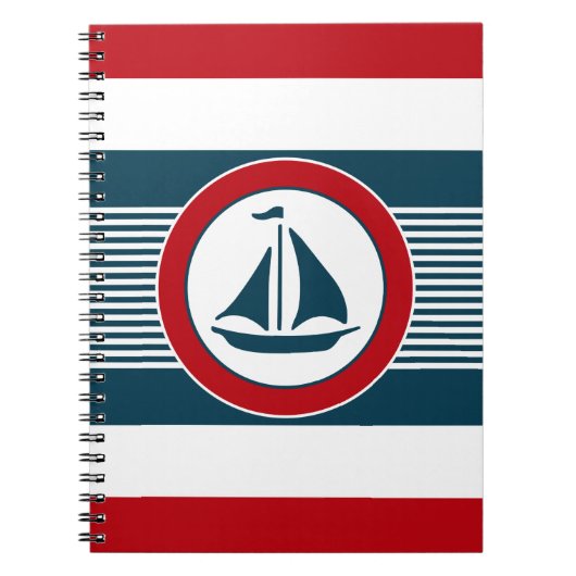 Nautisch ontwerp notitieboek (Voorkant)