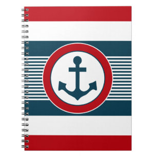 Nautisch ontwerp notitieboek
