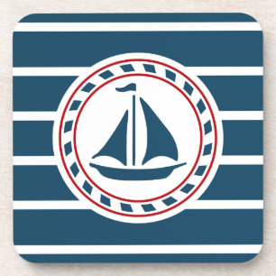 Nautisch ontwerp onderzetter