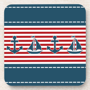 Nautisch ontwerp onderzetter