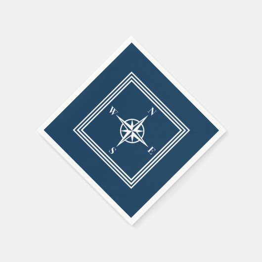 Nautisch ontwerp servetten (Hoek)