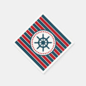 Nautisch ontwerp servetten (Hoek)