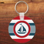 Nautisch ontwerp sleutelhanger (Voorkant)