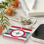 Nautisch ontwerp sleutelhanger (Voorkant Rechts)