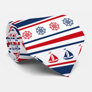 Nautisch ontwerp stropdas