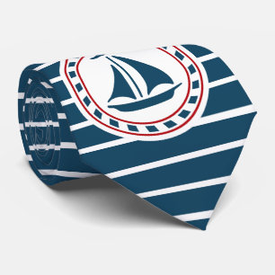 Nautisch ontwerp stropdas