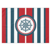 Nautisch ontwerp tafelkleed (Voorkant (Horizontaal))