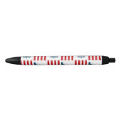 Nautisch ontwerp zwarte inkt pen (Voorkant)