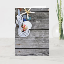 Nautisch Ornament op de Pier Kaart