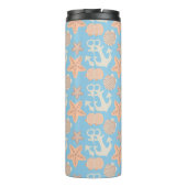 Nautisch pasteel thermosbeker (Achterkant)