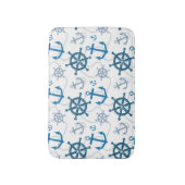 Nautisch patroon badmat (Voorkant Verticaal)