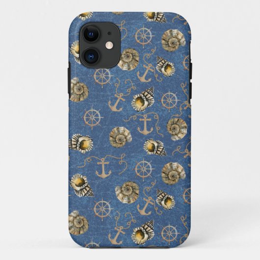 nautisch patroon Case-Mate iPhone case (Achterkant)