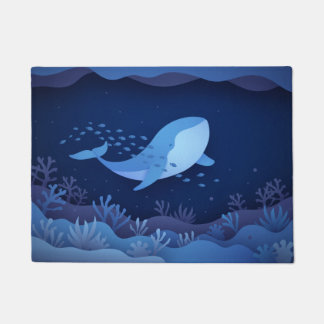 Nautisch patroon doormat deurmat